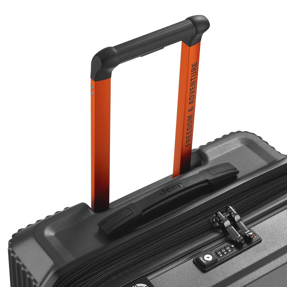 Valise soute rigide 68 cm x 46 cm x 30 cm cm - 79 l - l DELSEY PARIS Gris