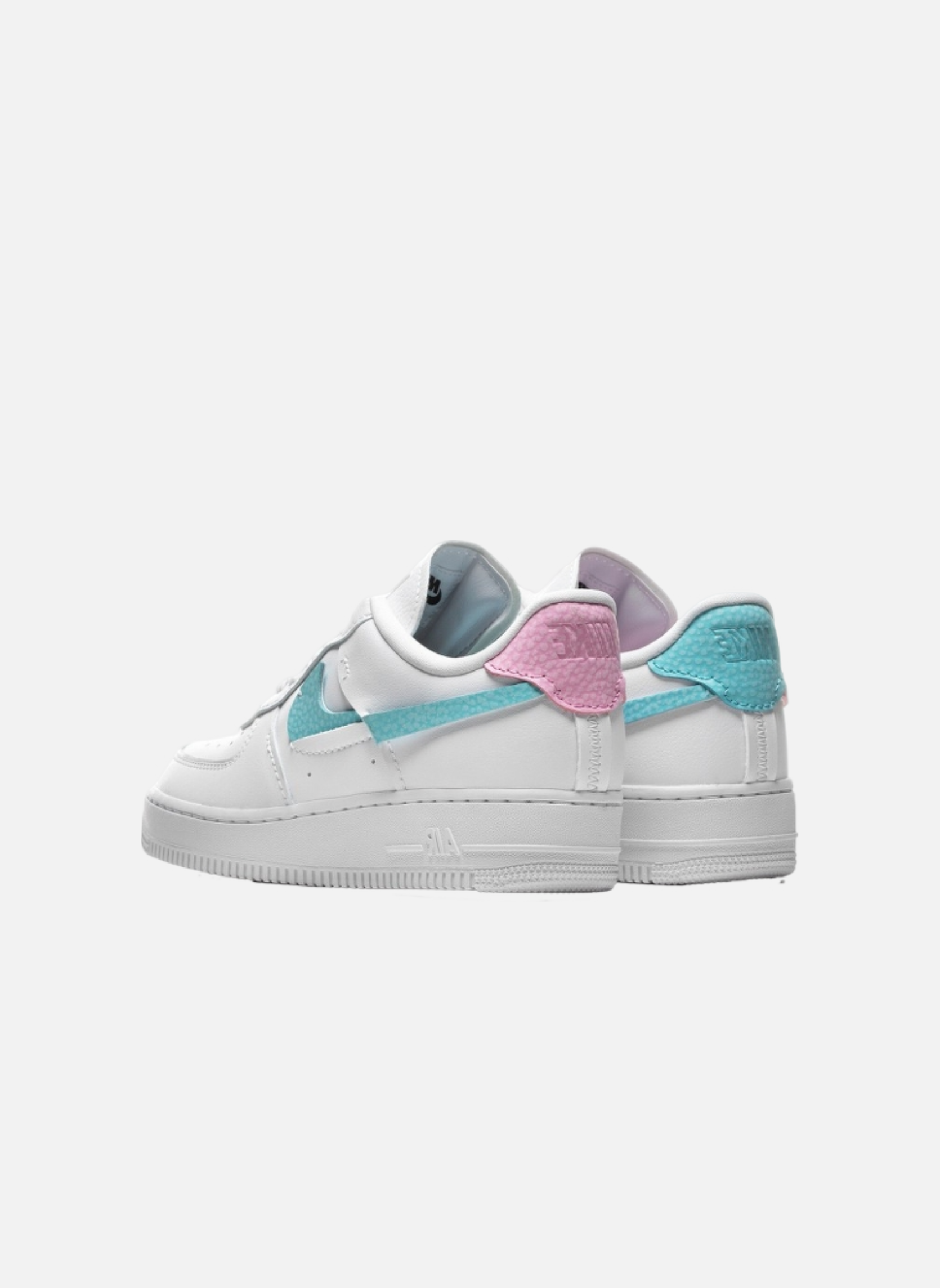 Air force low lxx rose blanc aqua Lxx white pink aqua Blanc Nike