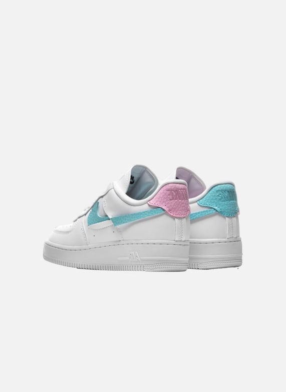 Air force low lxx rose blanc aqua Lxx white pink aqua Blanc Nike