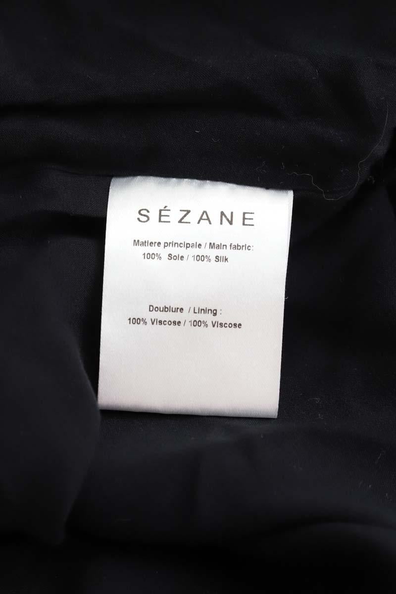 Polo shirt SEZANE - Seconde main Black