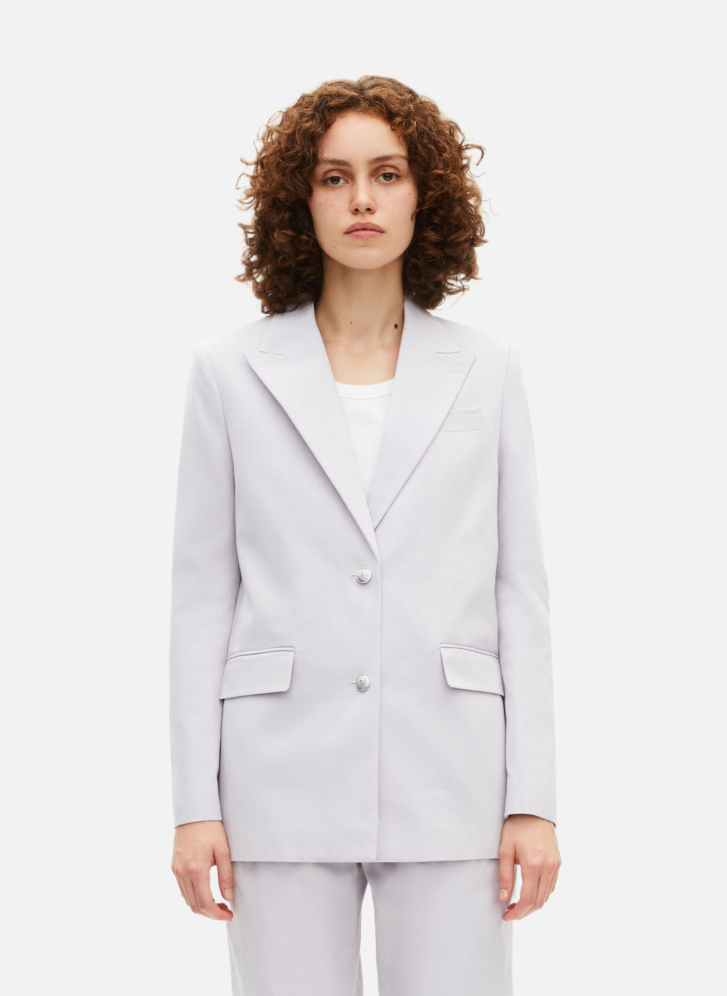 Straight suit jacket THE KOOPLES Purple