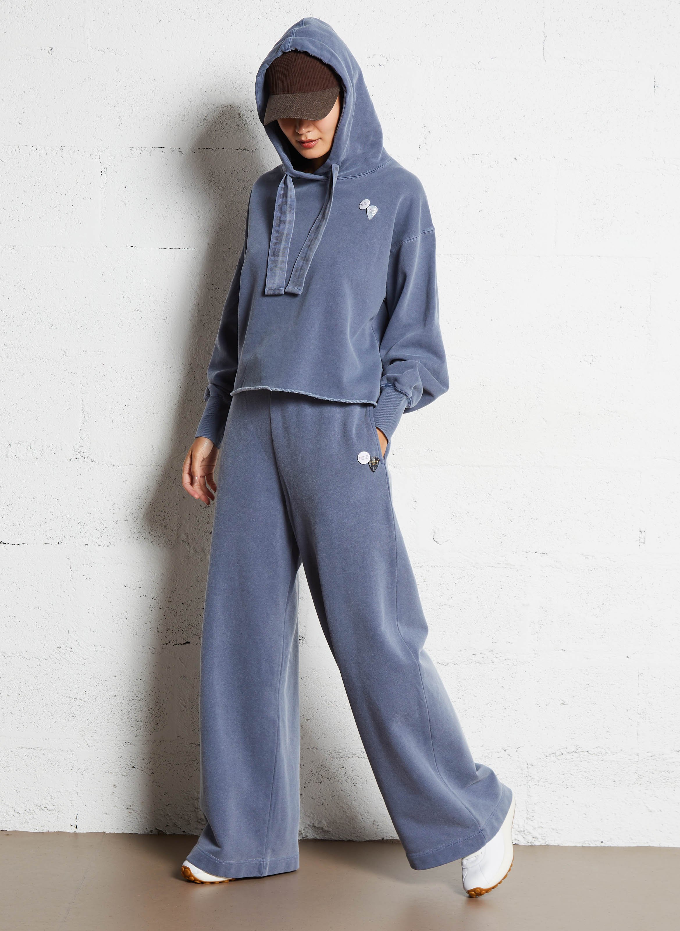 Baskets basses unies en cuir CAMPER Blanc