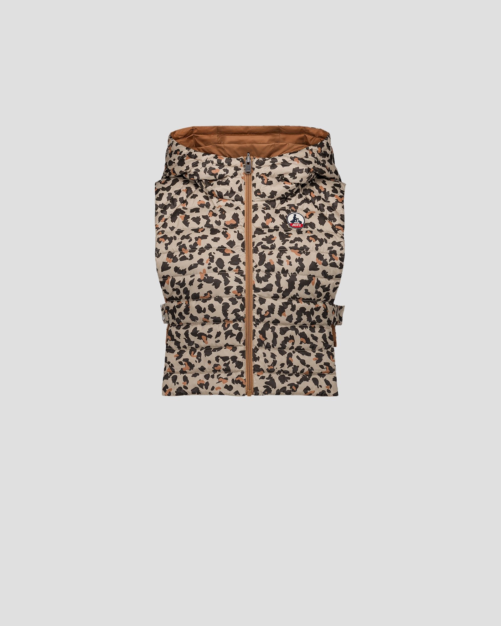 Alae print hoodie JOTT Brown