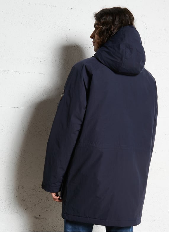 Napapijri, Rainforest Pocket 2 anorak d'hiver hommes Blu Marine bleu Napapijri, Rainforest Pocket 2 anorak d'hiver hommes Blu Marine bleu