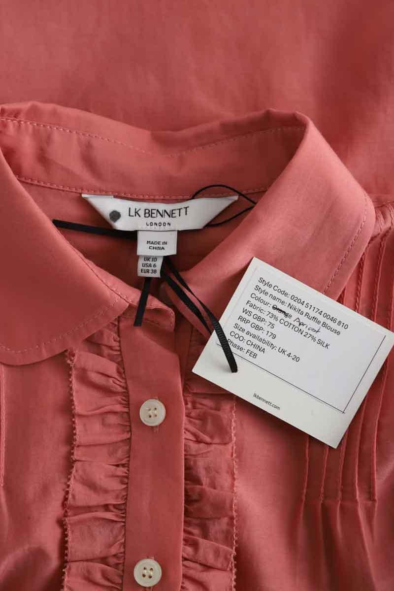 Blouse LK BENNETT - Seconde Main Pink