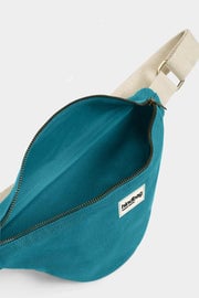 Cotton waist bag Blue