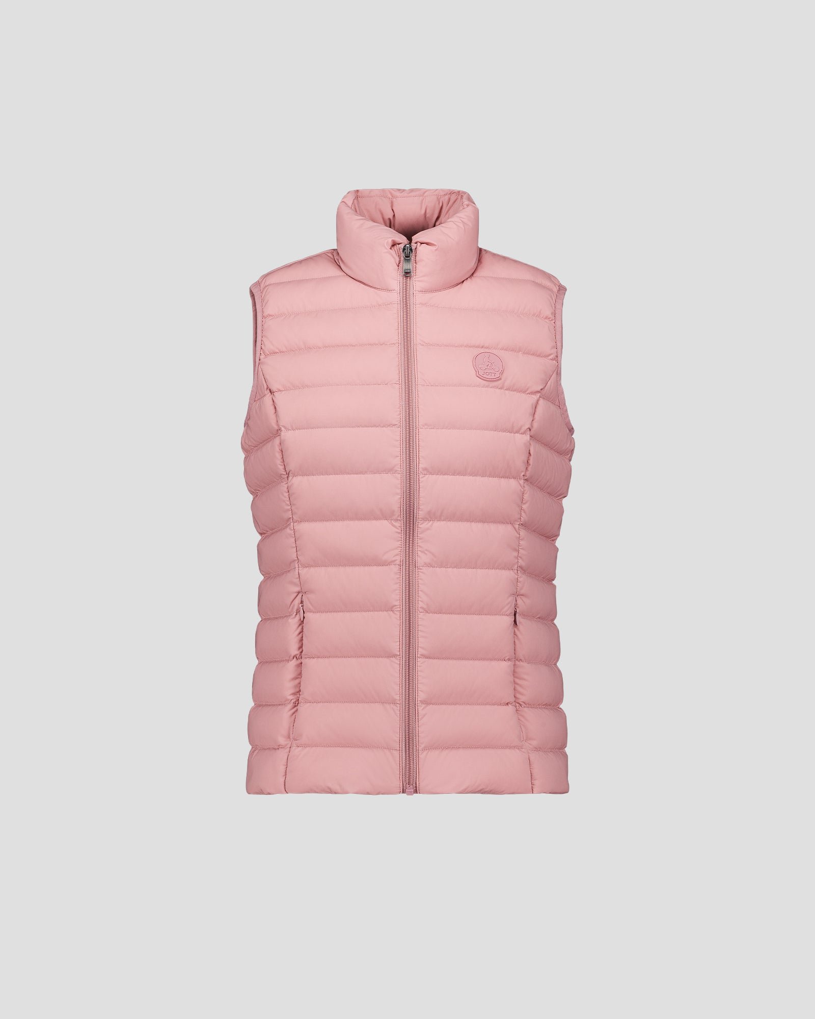 Stretch sleeveless down jacket Grenada JOTT Pink