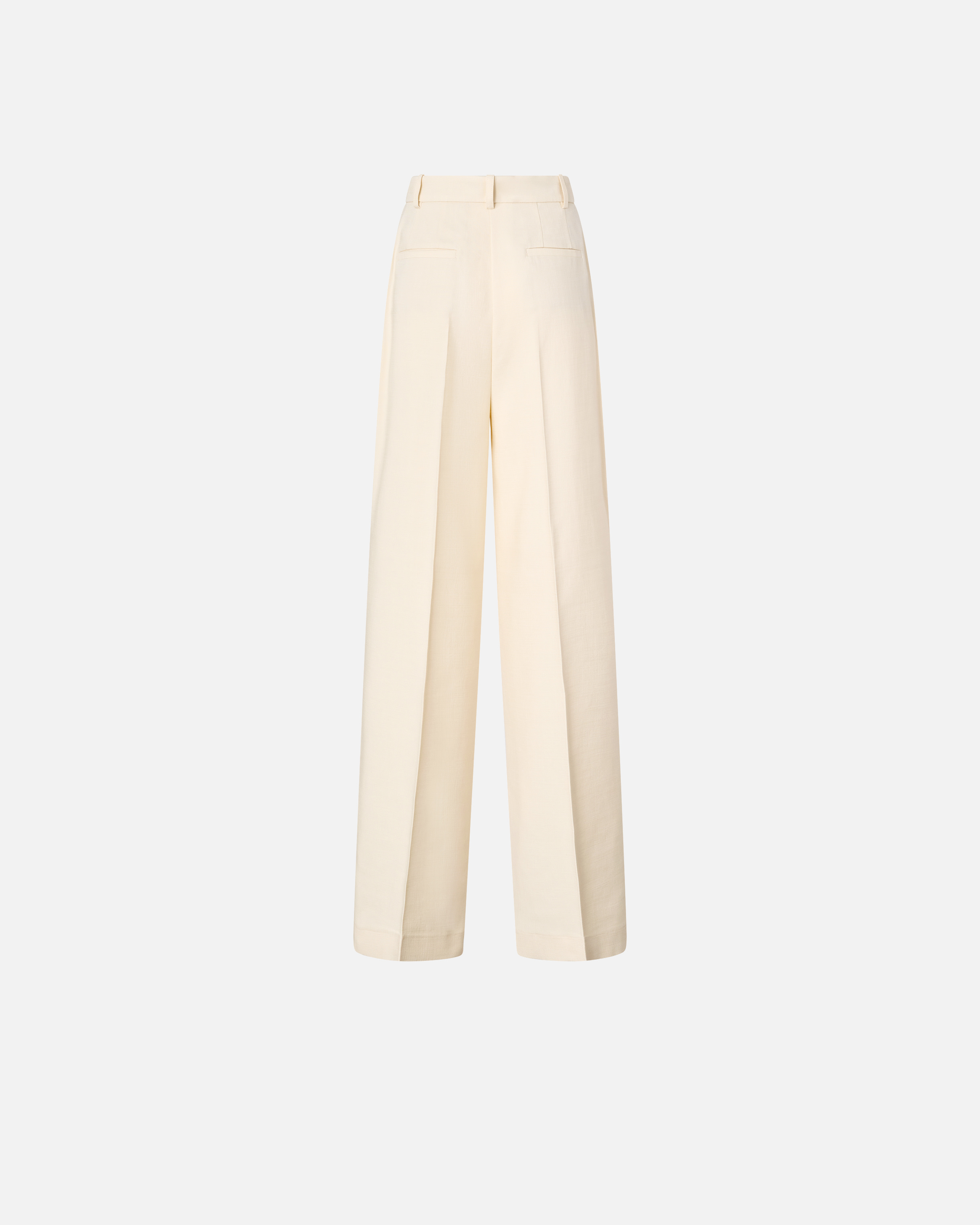 Pantalon droit à pli marqué PINKO Beige