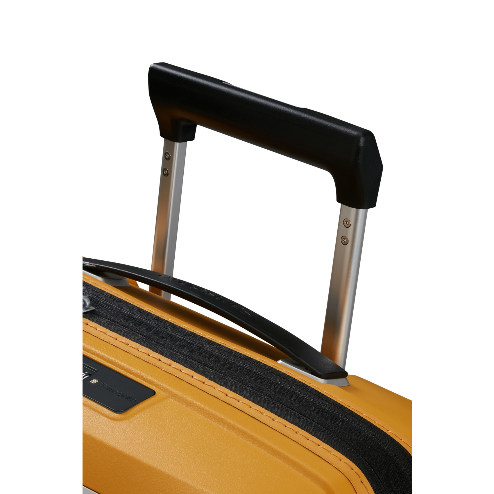Upscape 4-wheel carry-on suitcase Yellow