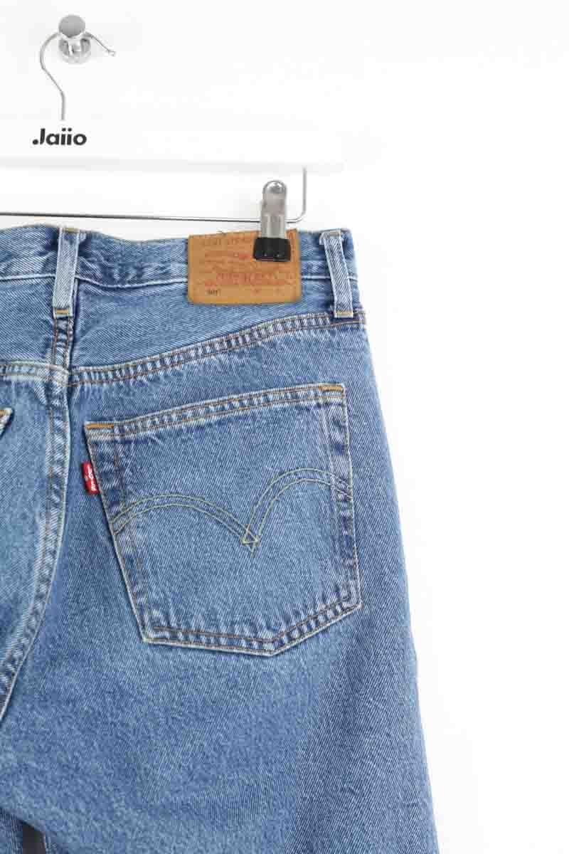 - Straight-leg jeans
- 5 pockets
- Straight cut
- Faded effect LEVI'S - Seconde main Blue