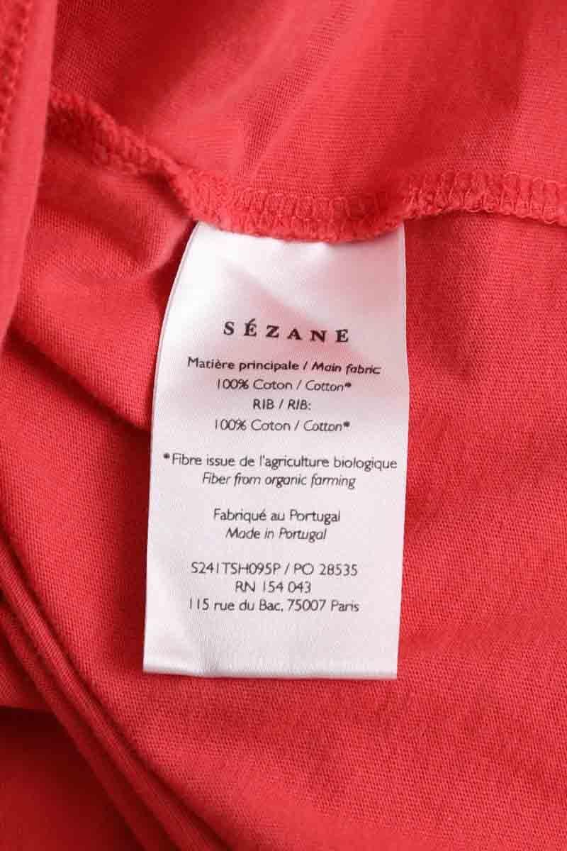 T-shirt SEZANE - Seconde main Rouge