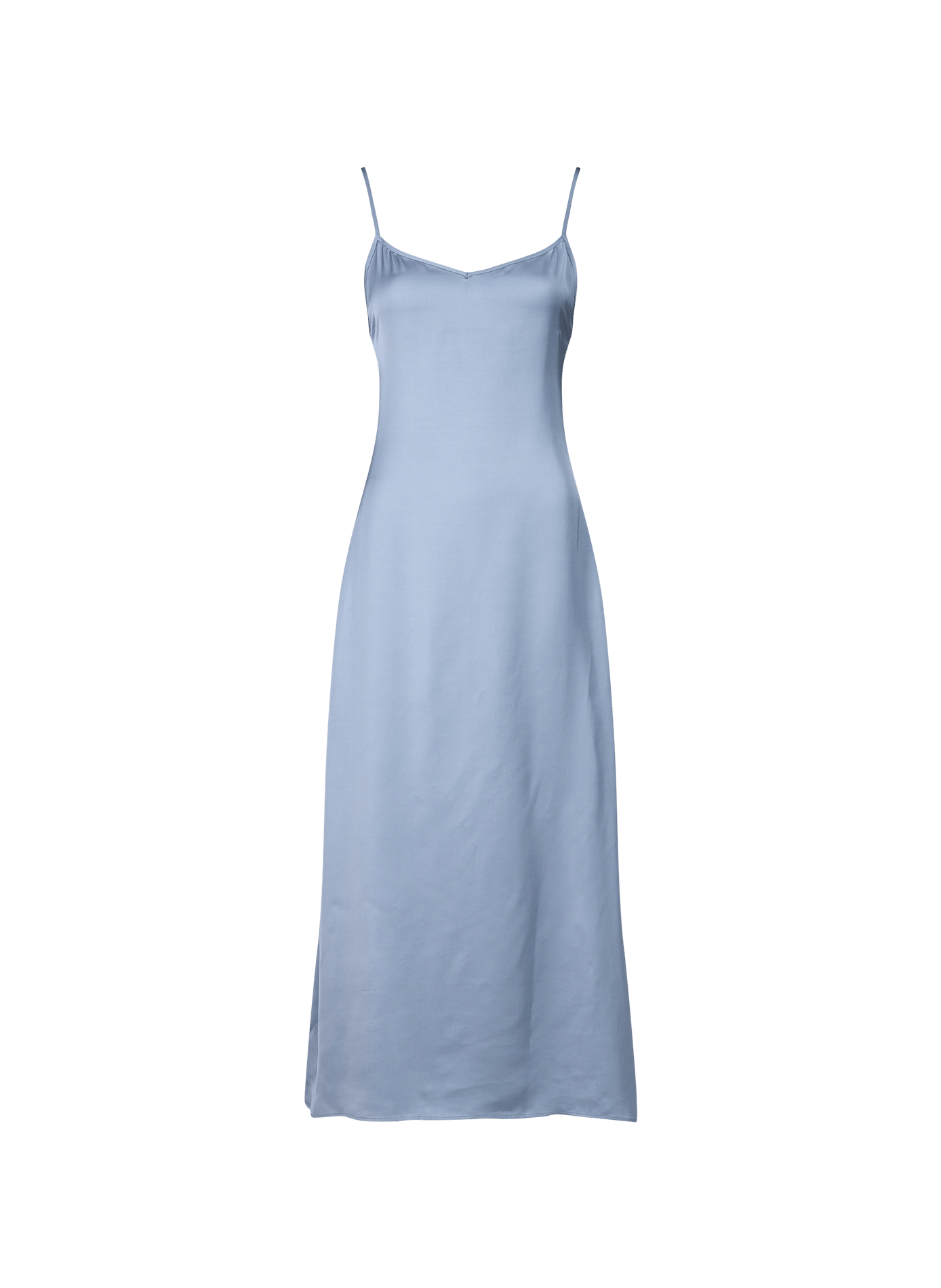 Lange, glanzende jurk SAISON 1865 Blauw