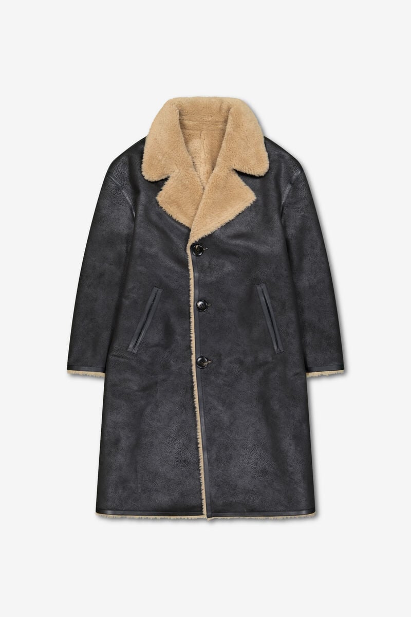 Coat LE TEMPS DES CERISES Black