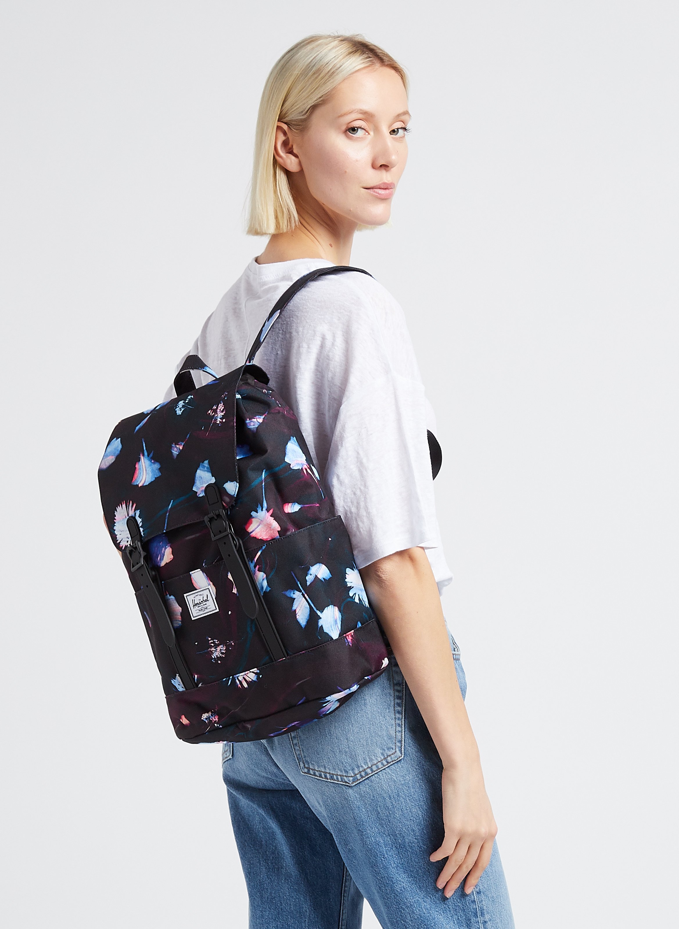 Rucksack Mit Umschlag Sunlight Floral Herschel Damen Place des