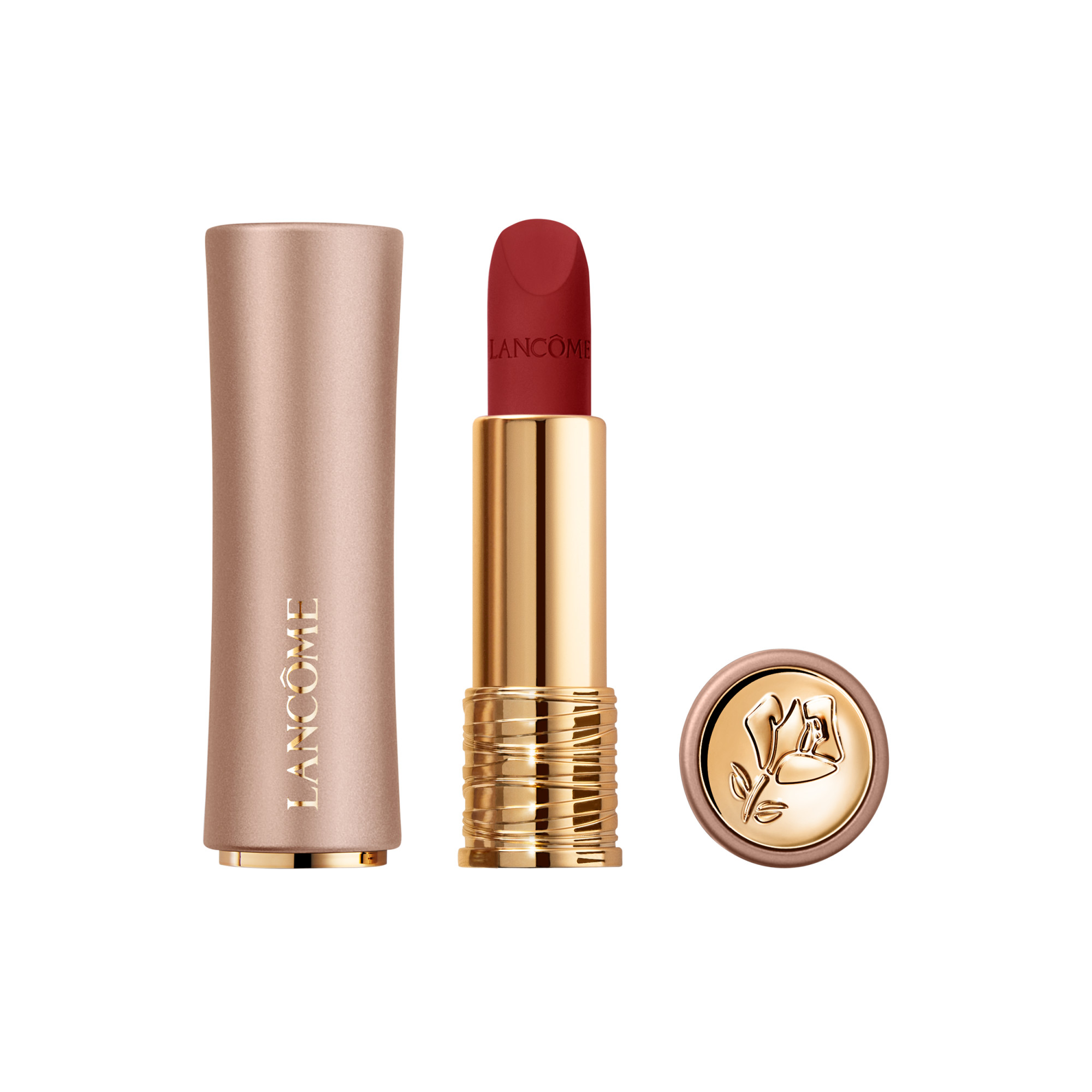 L'ABSOLU ROUGE INTIMATTE - Refill LANCÔME French peluche