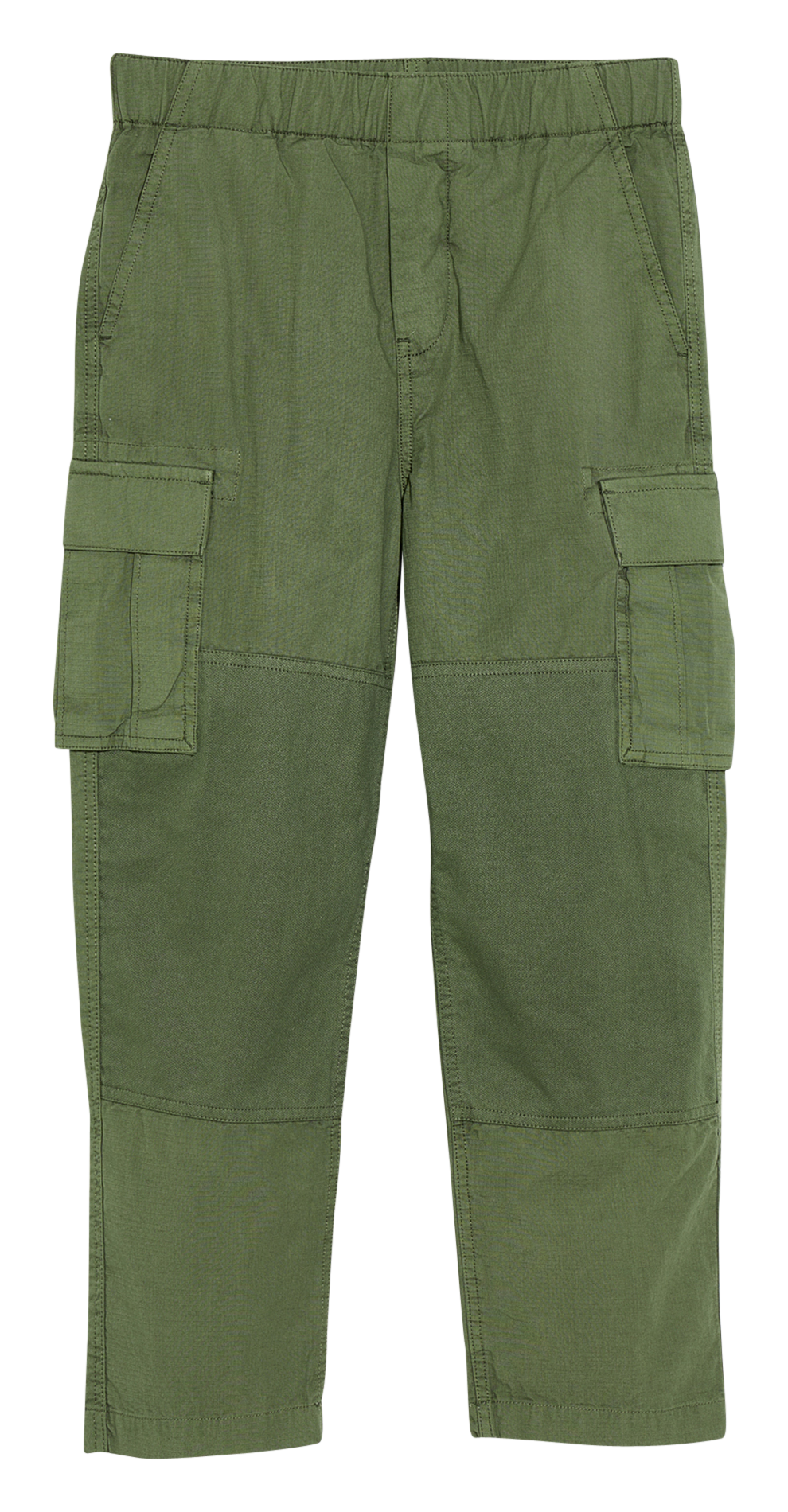 Cargo pants with cotton cutouts BELLEROSE Green