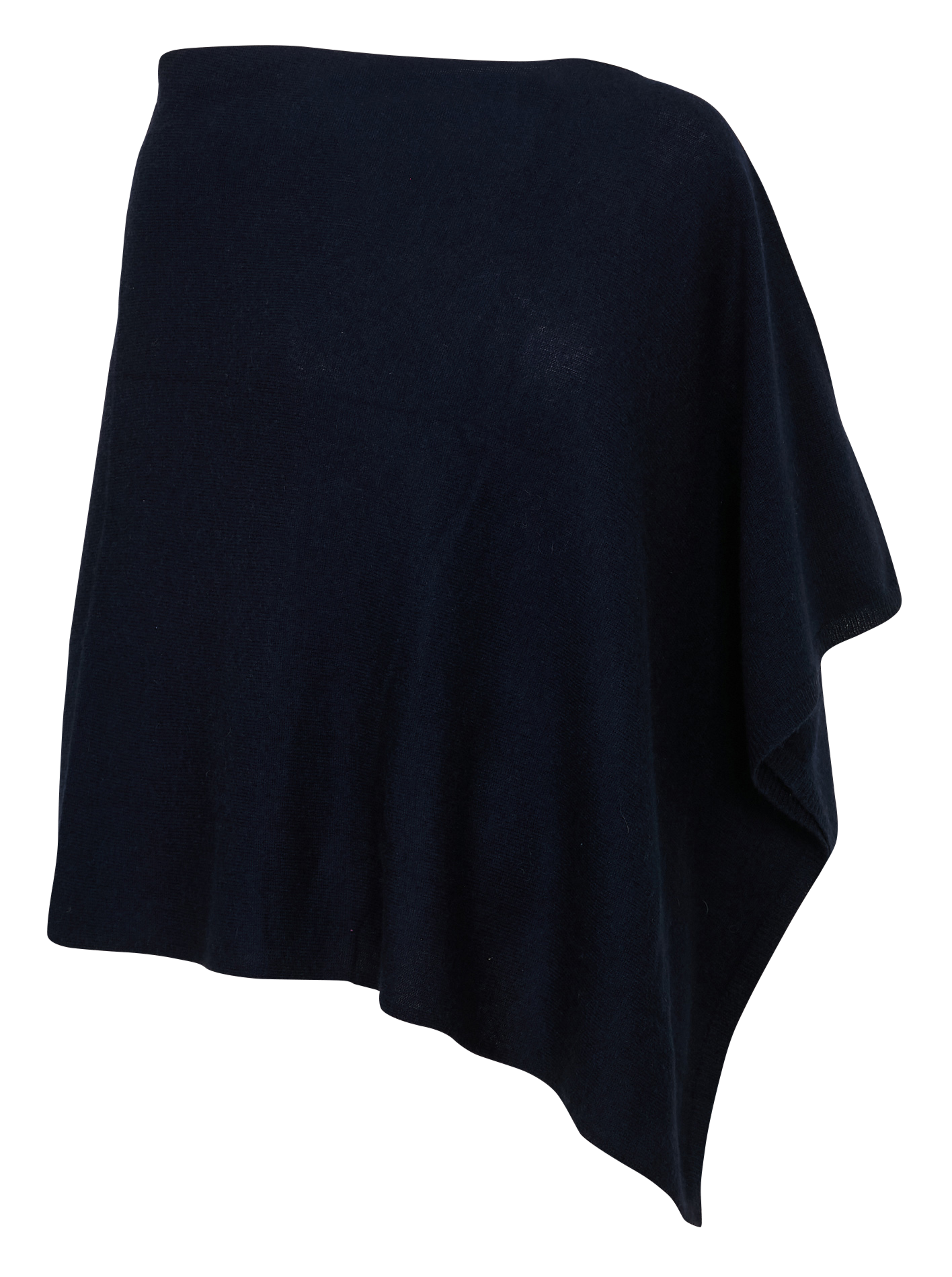 Poncho en cachemire CAROLL Bleu