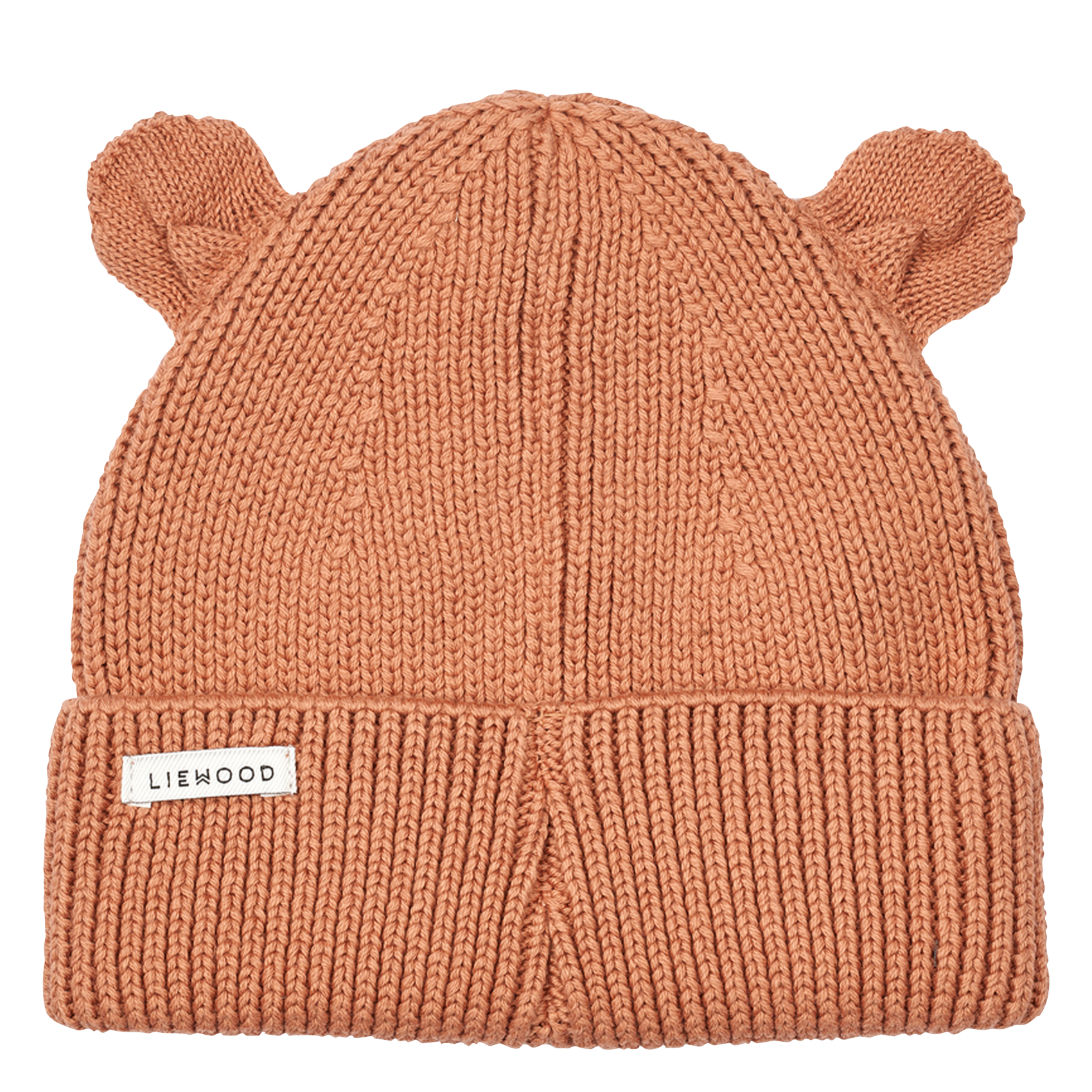 Mütze mit Bärenohren aus Bio-Baumwolle LIEWOOD Rosa