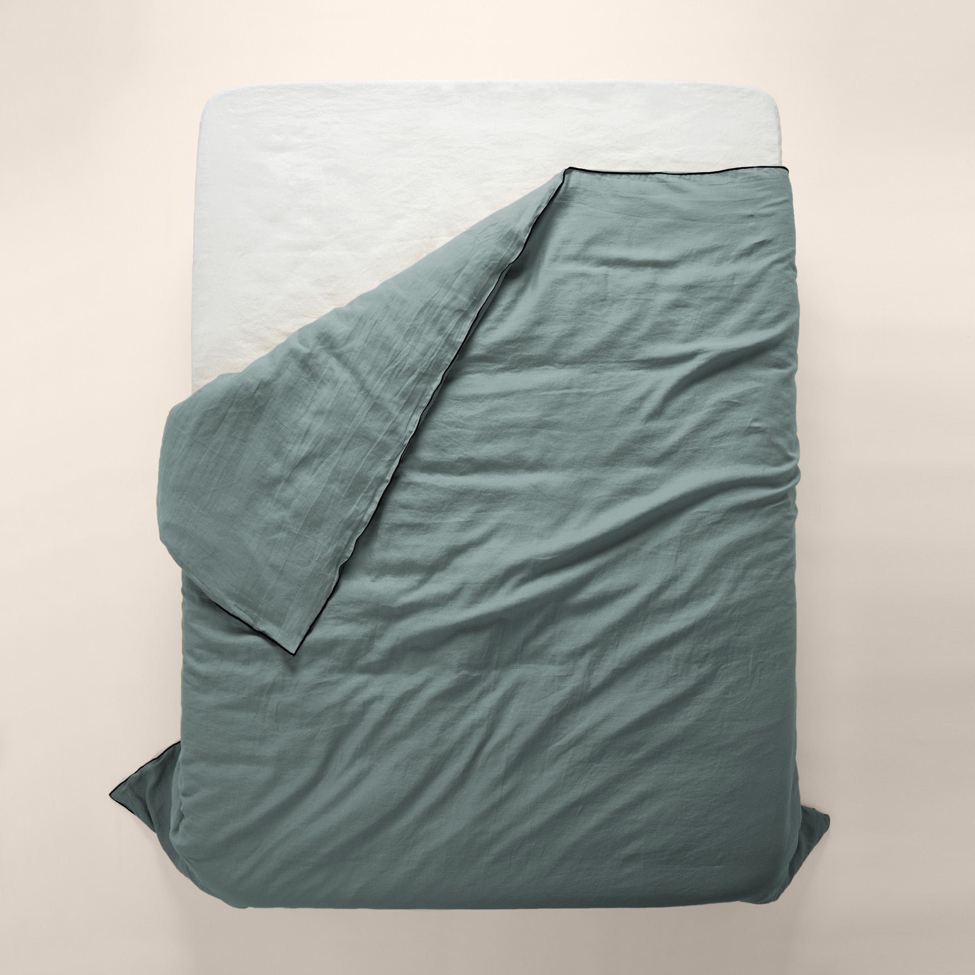 ANOUK - Cotton duvet cover MADURA Green