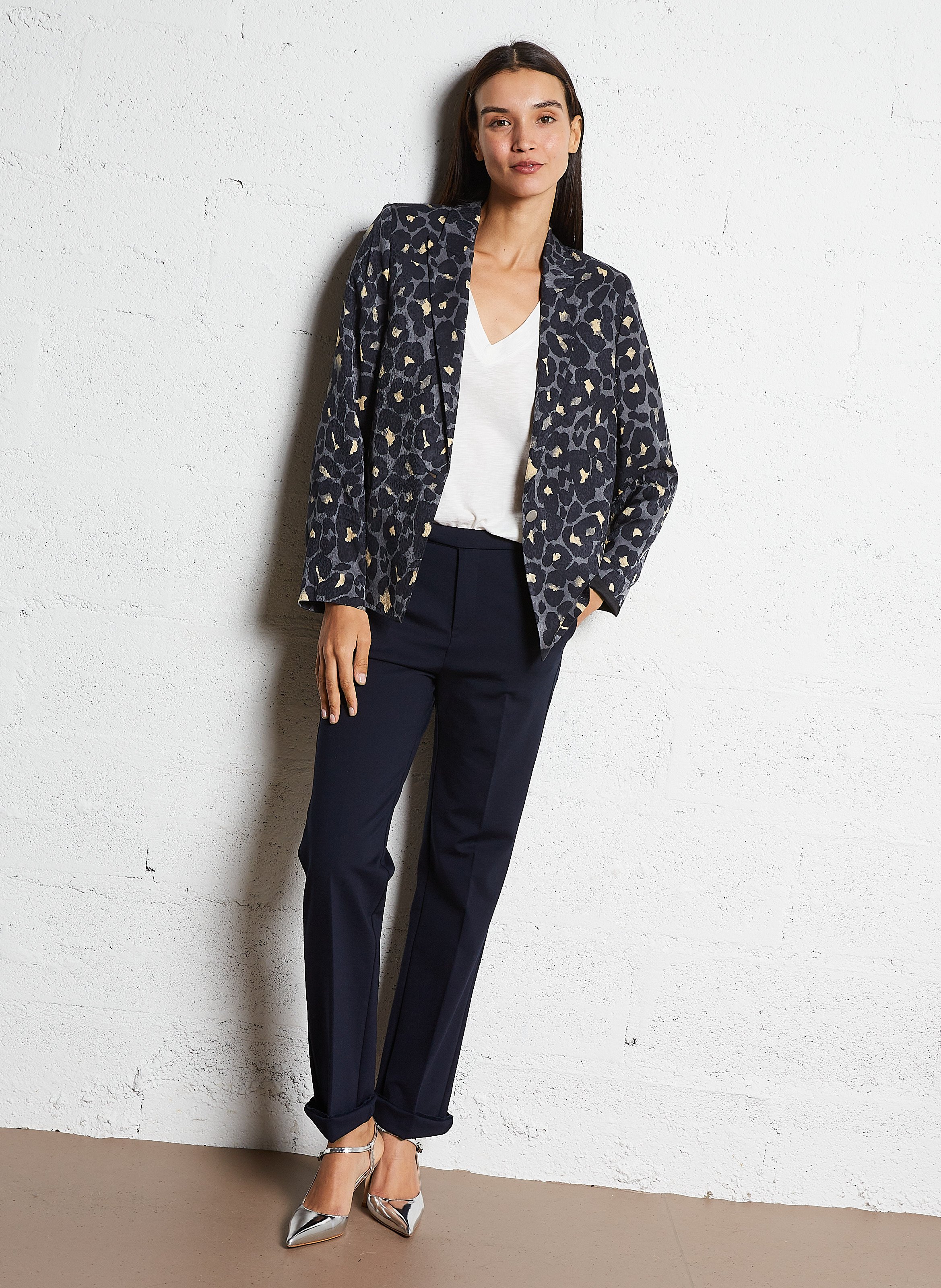 Carrot trousers IKKS Blue