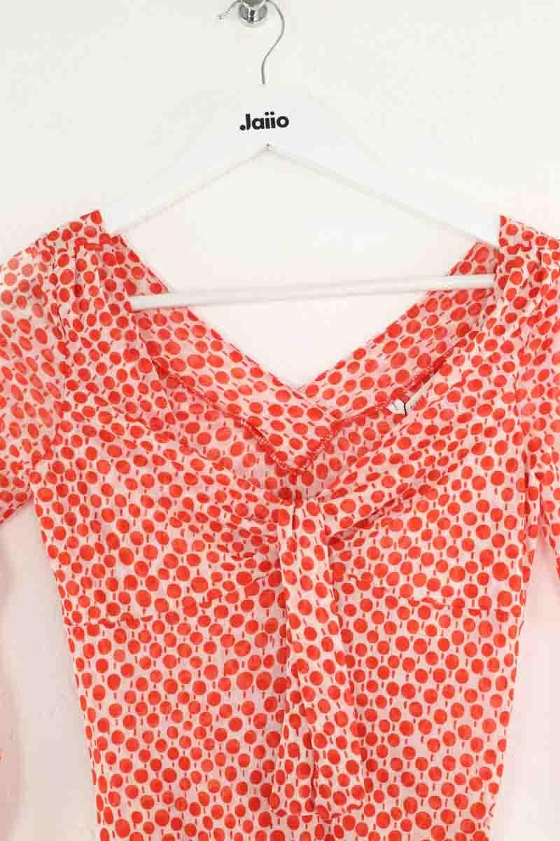 Silk blouse DIANE VON FURSTENBERG - Seconde Main Orange