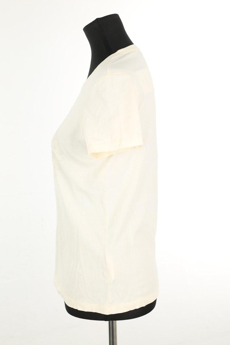 Cotton T-shirt KENZO - SECONDE MAIN Beige