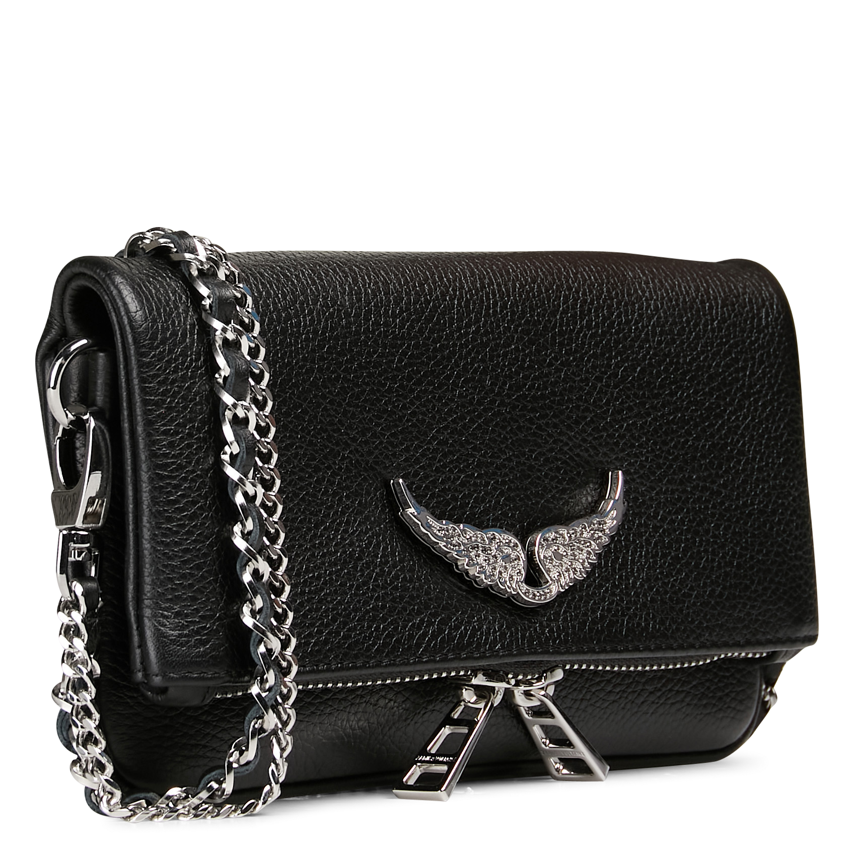 Nerfleren clutch ZADIG&VOLTAIRE Zwart