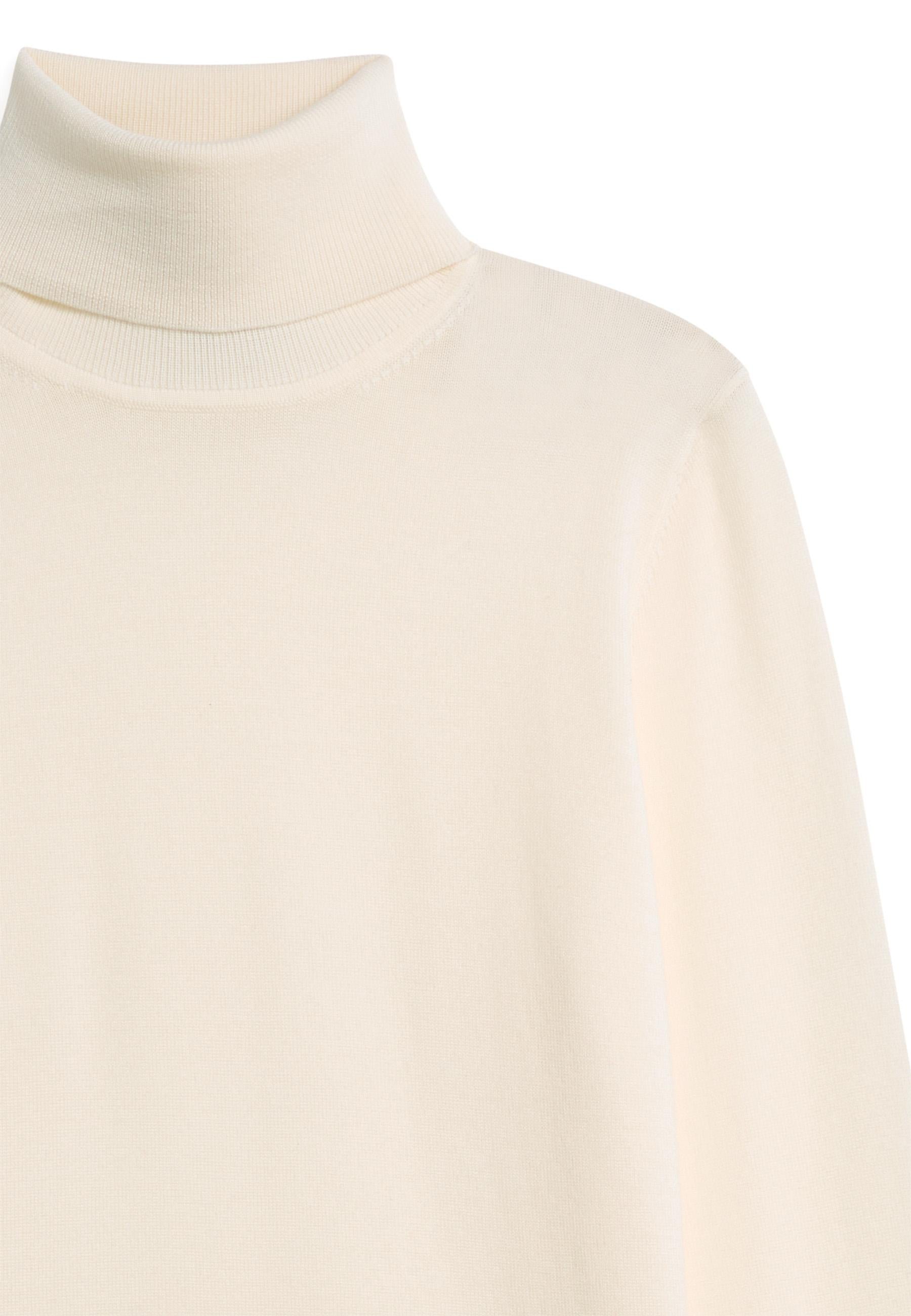 Merino wool roll-neck sweater RODIER White