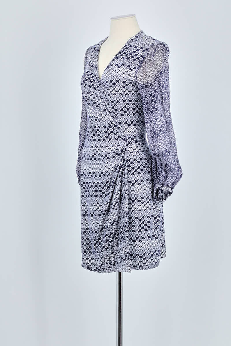 Dress DIANE VON FURSTENBERG - Seconde Main Blue