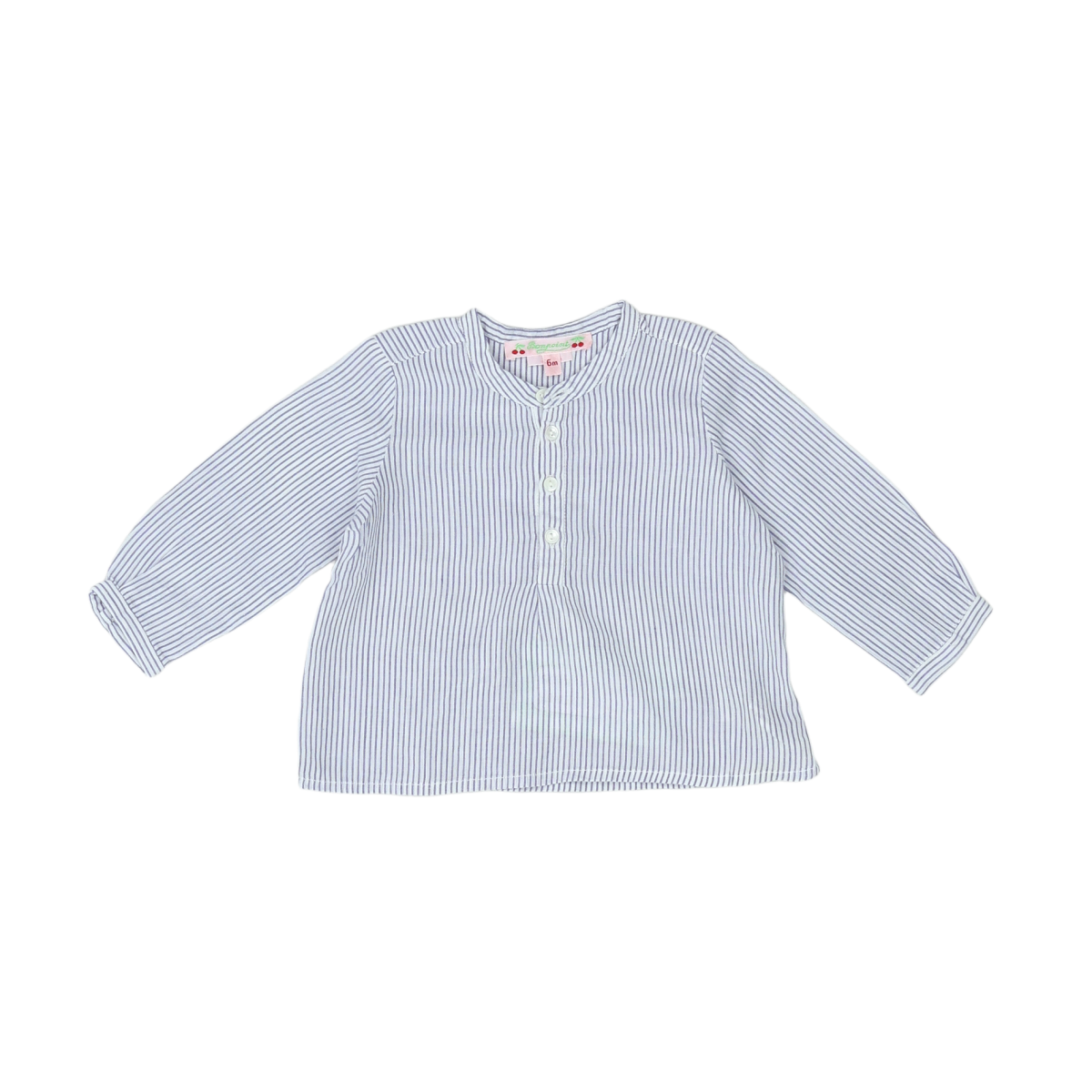 White Baby Shirt - 6 months BONPOINT - Seconde Main White