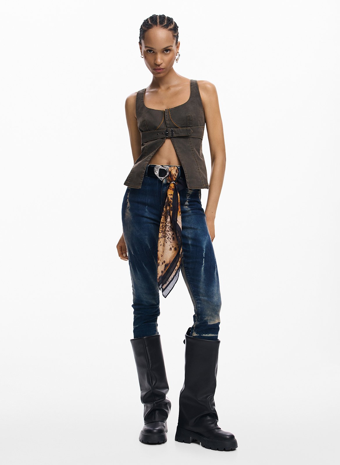 - 86 x 182 cm. DESIGUAL Multicolored