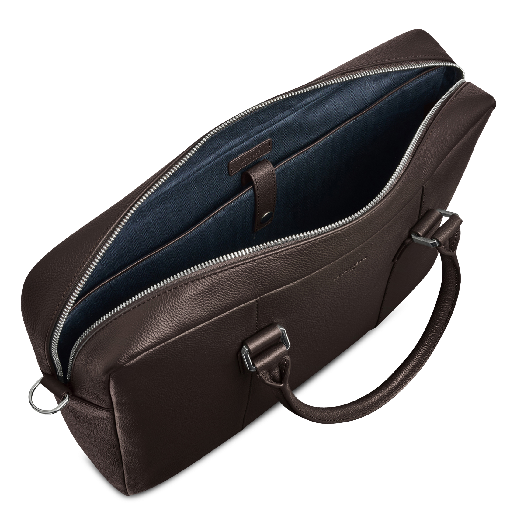 Porte-documents en cuir LE TANNEUR Marron