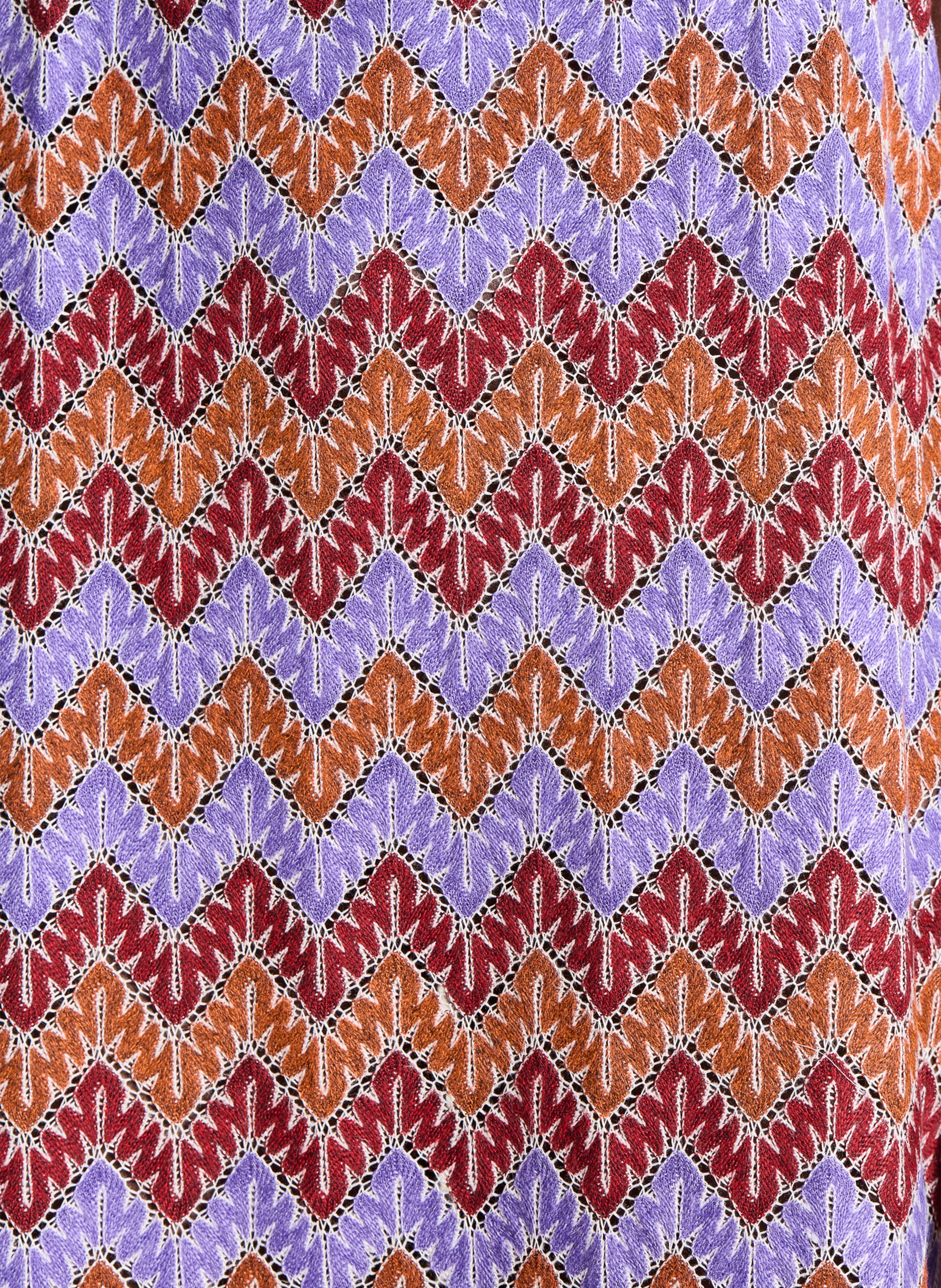 Long striped dress LA FEE MARABOUTEE Purple