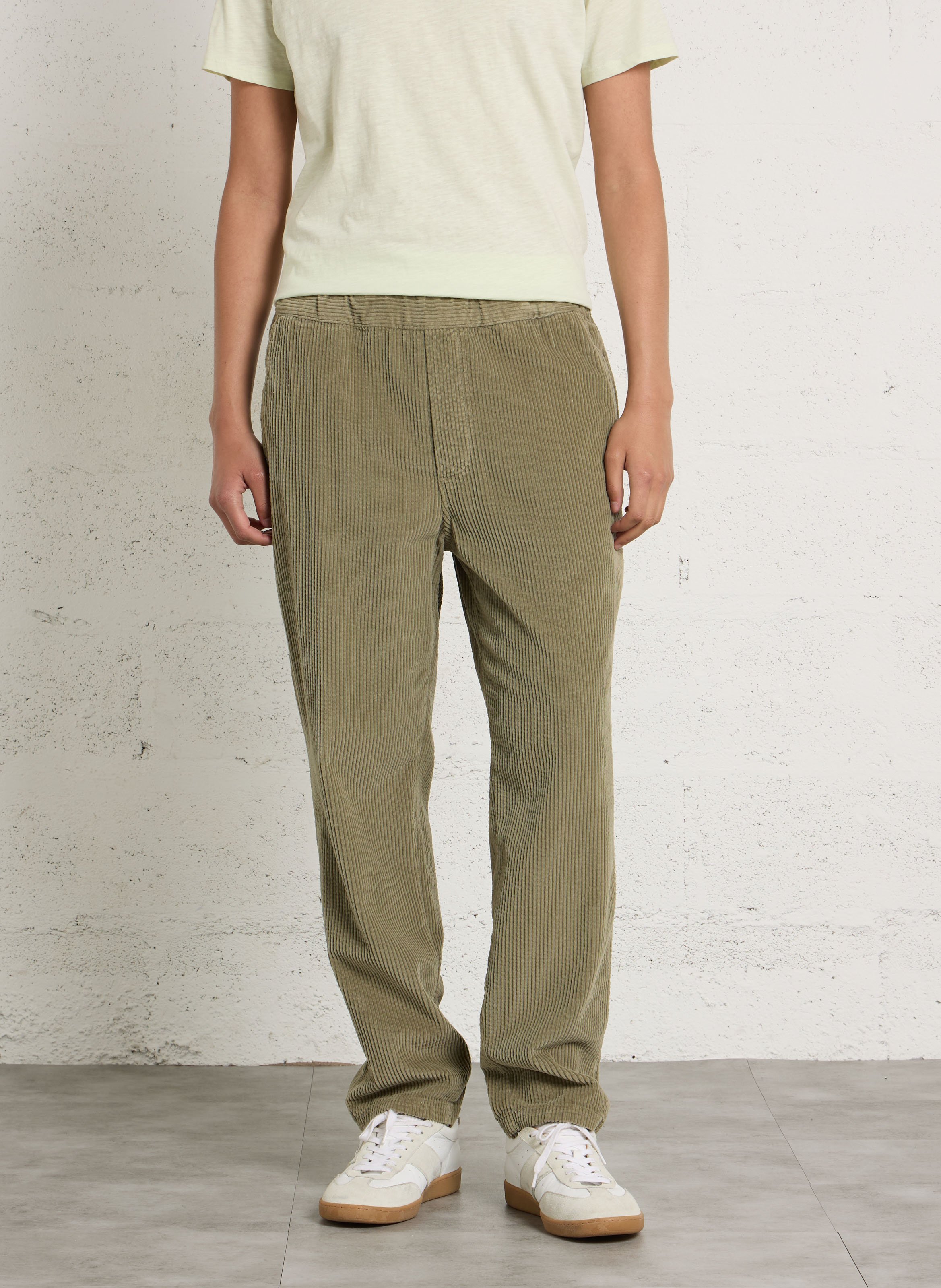 Ribbed cotton pants AMERICAN VINTAGE
