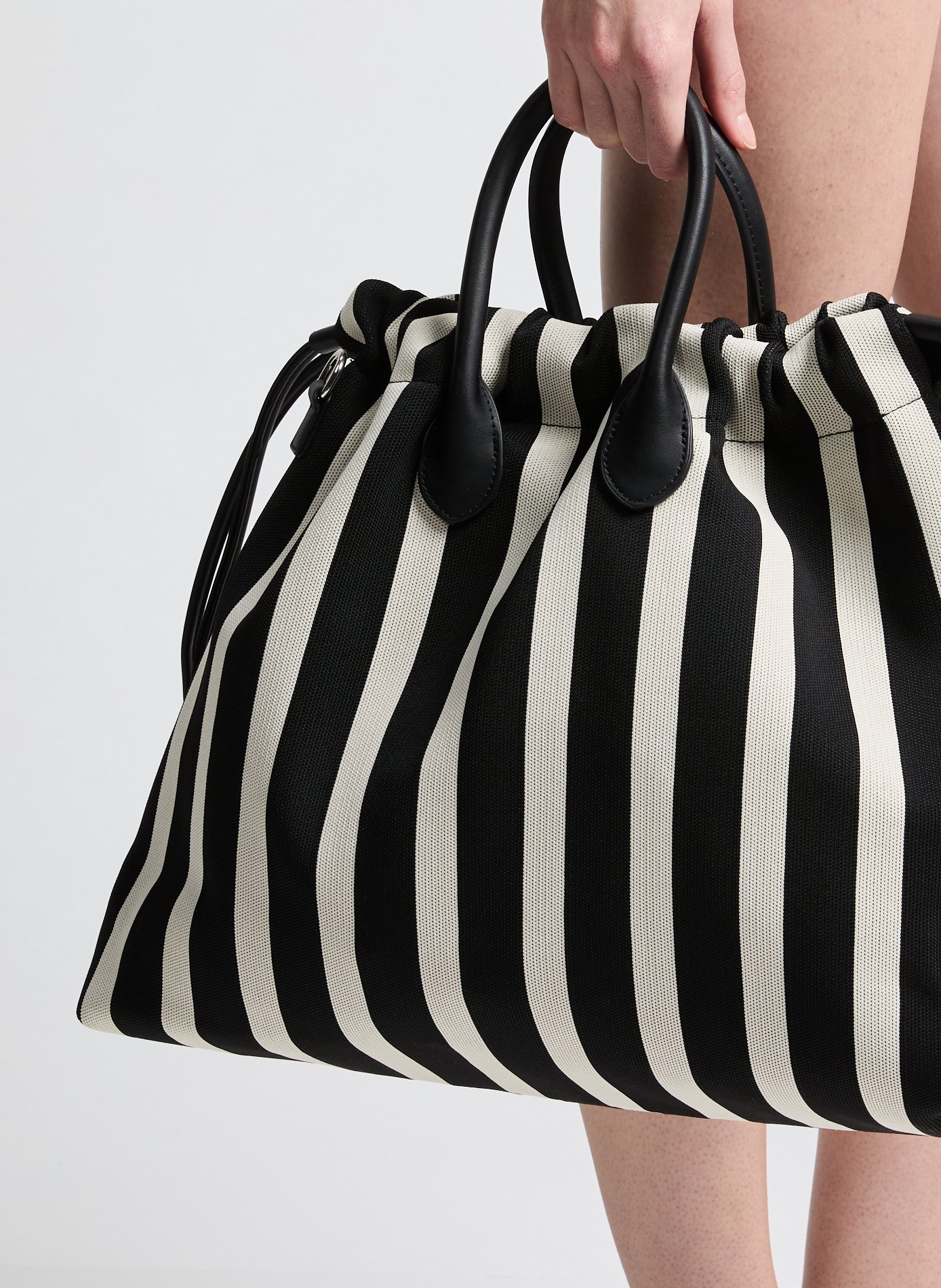 Striped tote bag AU PRINTEMPS PARIS Multicolored