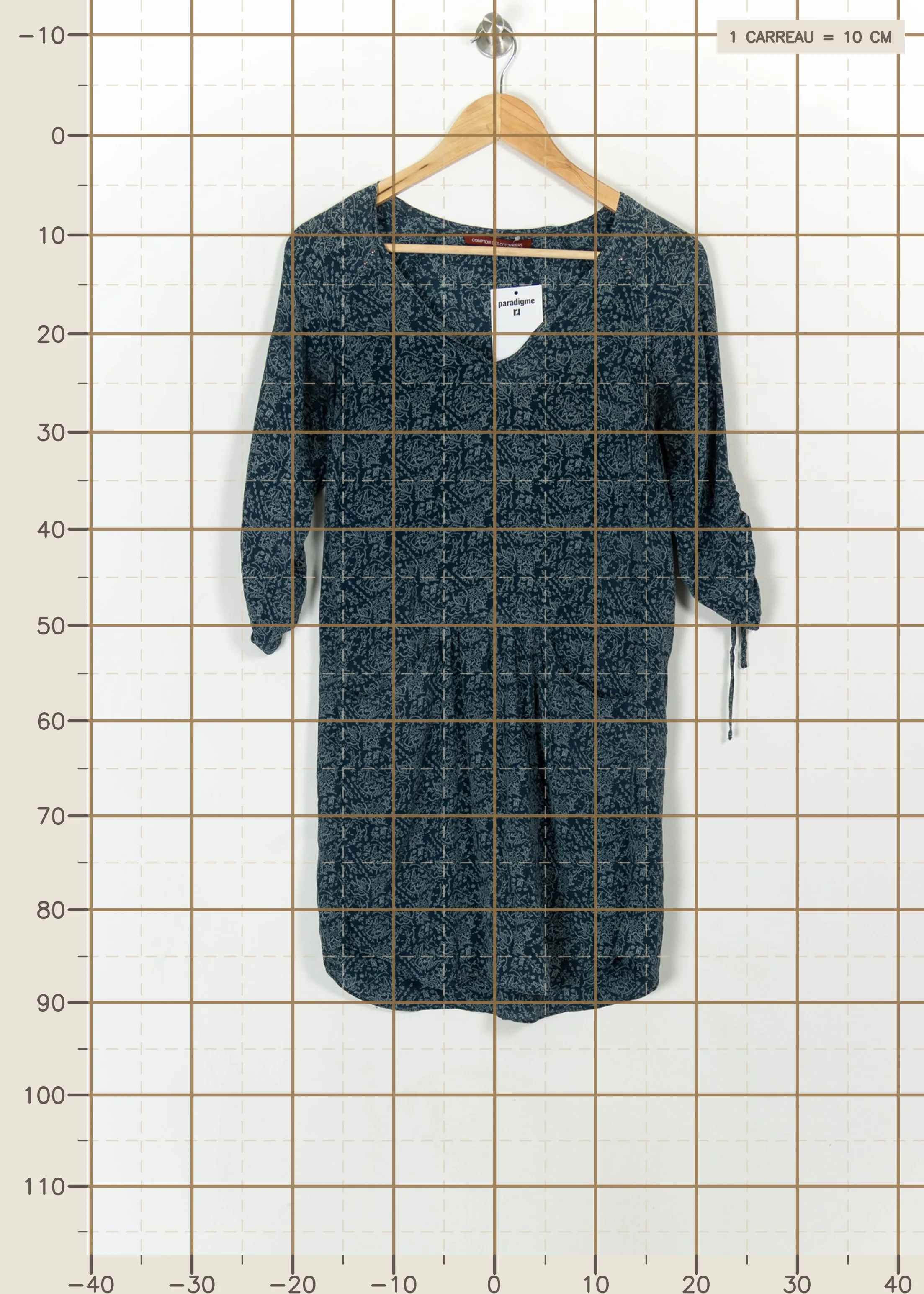 Short & midi dress COMPTOIR DES COTONNIERS - Seconde main Blue