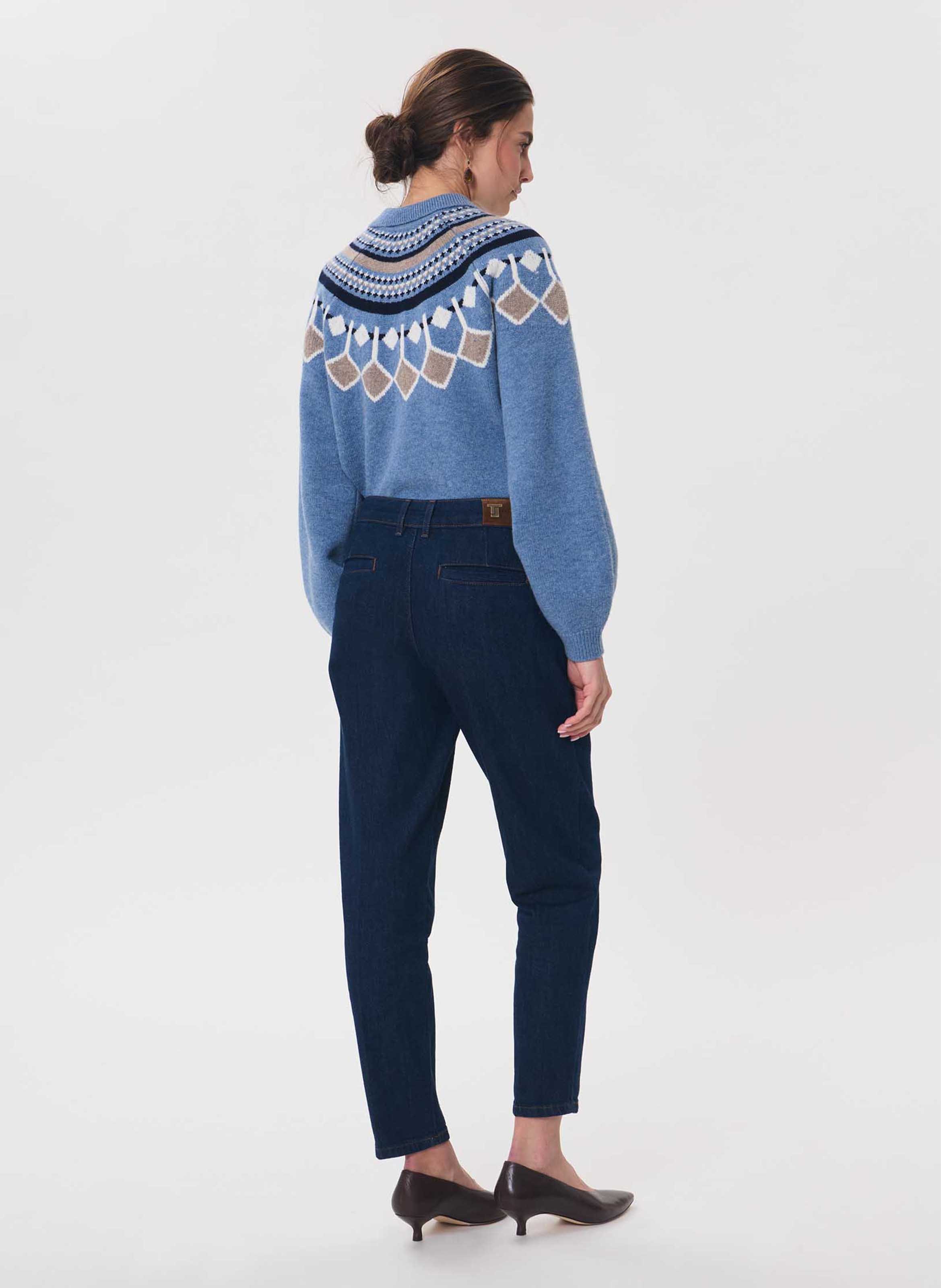 5-pocket slim-fit jeans TARA JARMON Blue