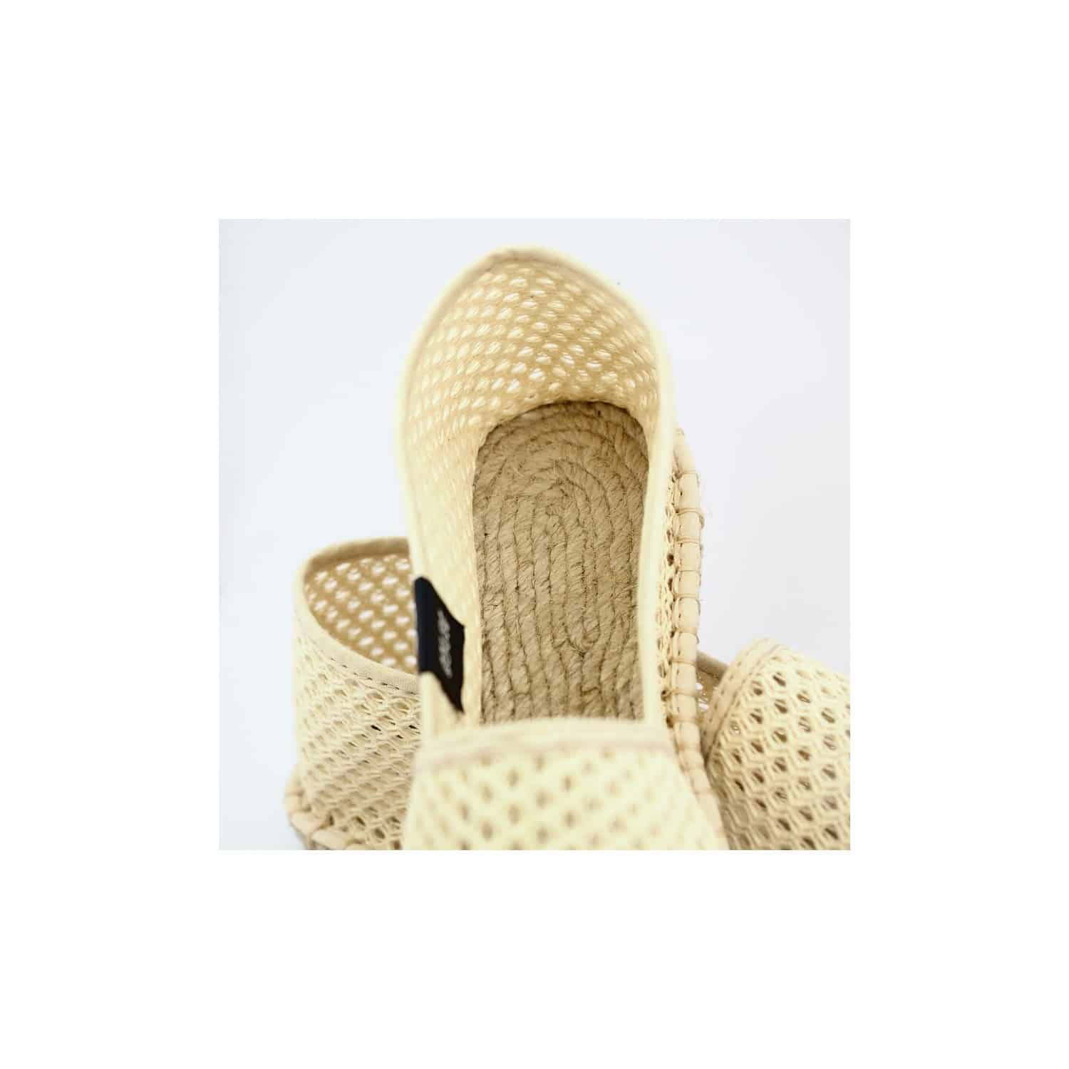 Striped espadrilles ART OF SOULE Beige