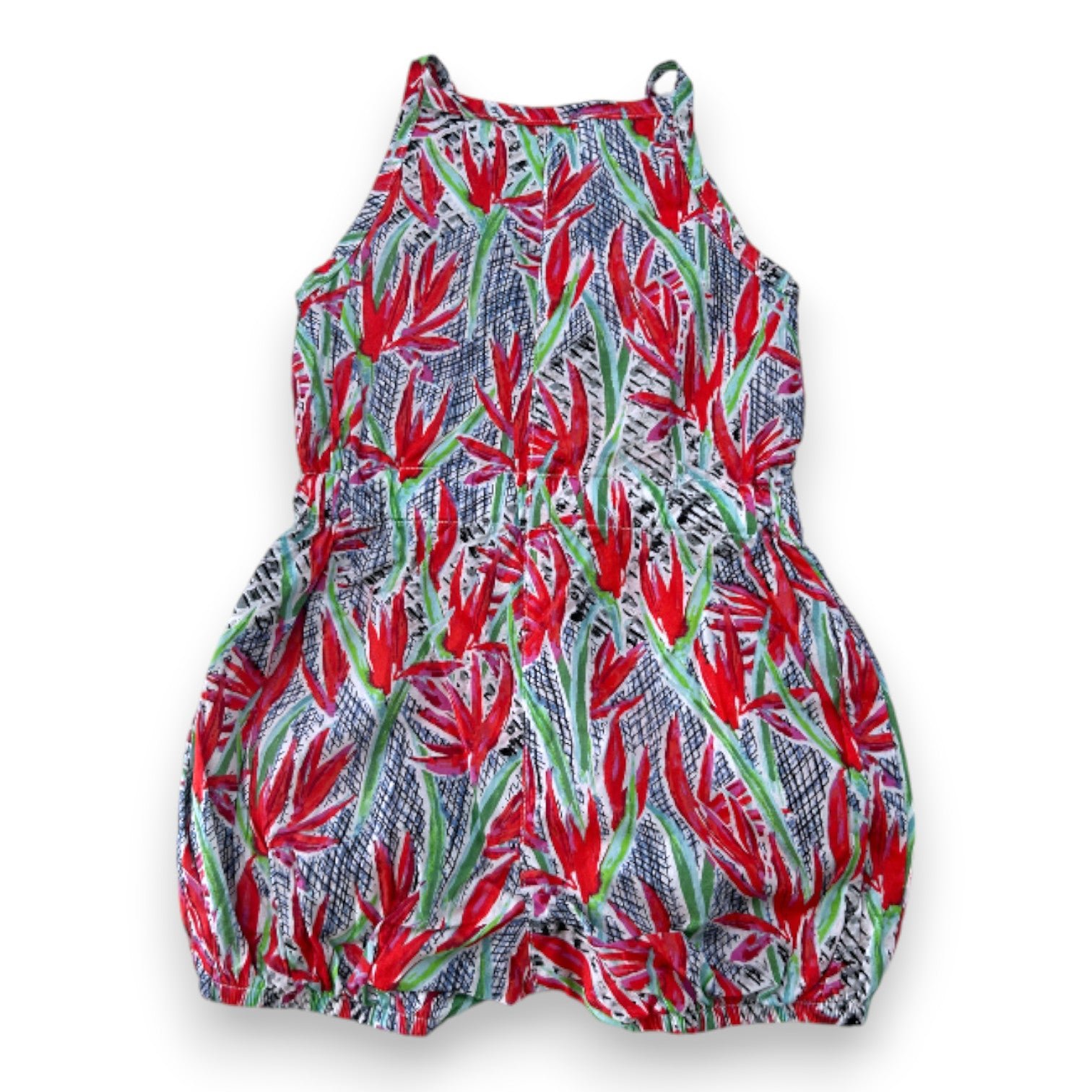 Red baby jumpsuit - 6 months KENZO - SECONDE MAIN Red