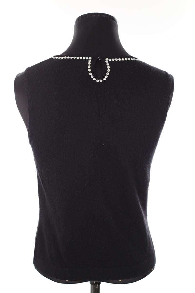 Sleeveless silk top LK BENNETT - Seconde Main Black