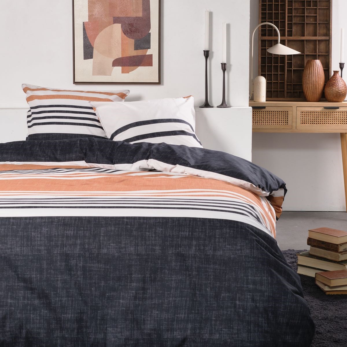 Cotton bedding set TODAY LINGE DE MAISON White