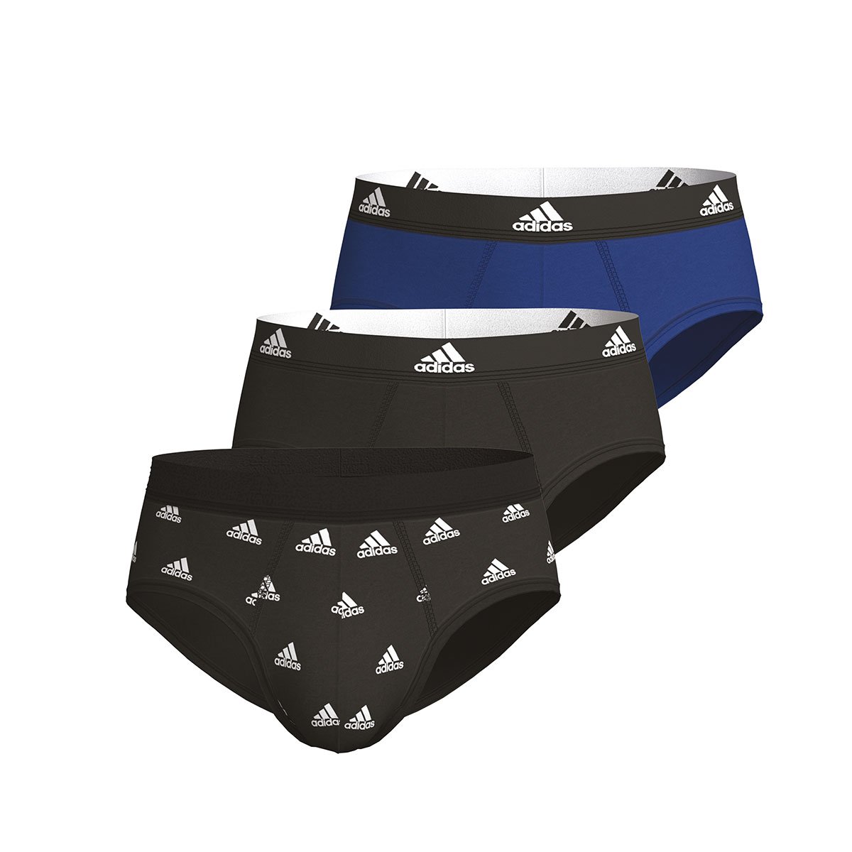 Active flex cotton boxer shorts, pack of 3 ADIDAS UNDERWEAR