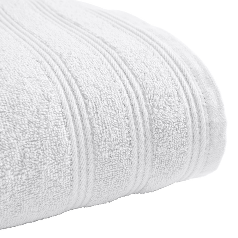100% combed cotton hand towel COTON PUR White