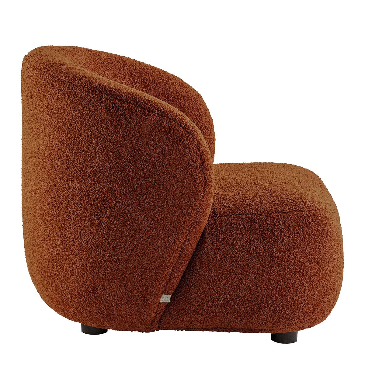 Bouclé armchair BLANC D'IVOIRE Red