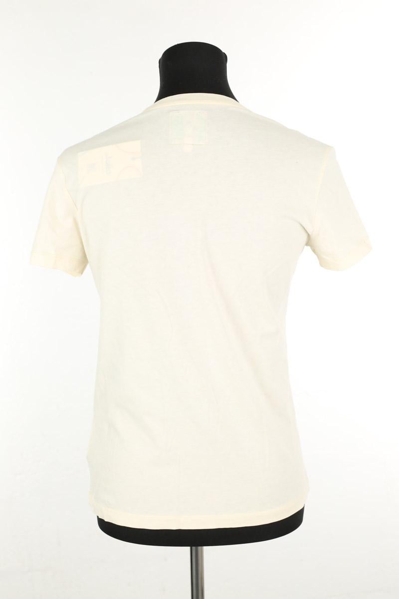 Cotton T-shirt KENZO - SECONDE MAIN Beige