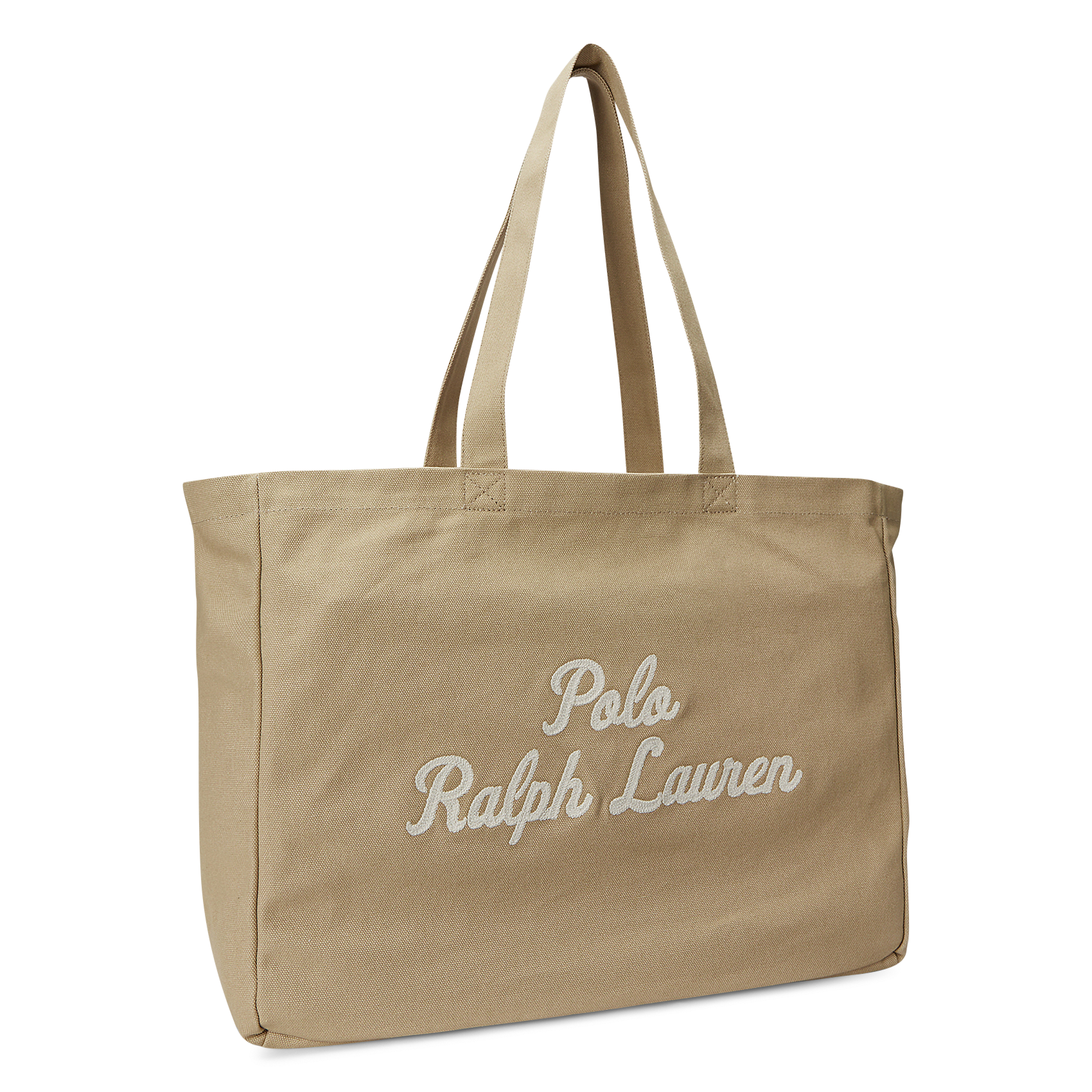 Tote bag en coton POLO RALPH LAUREN Beige