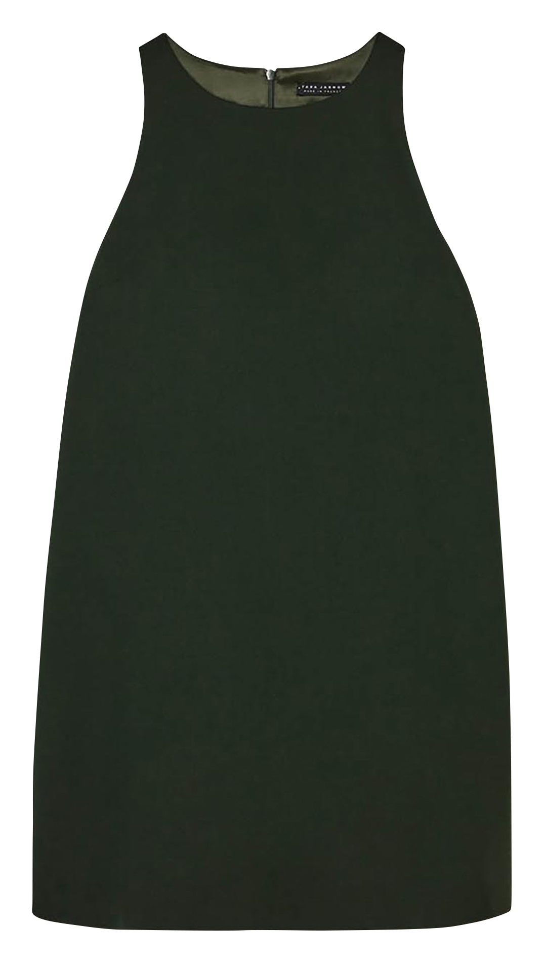 Wool-blend sleeveless dress TARA JARMON Green