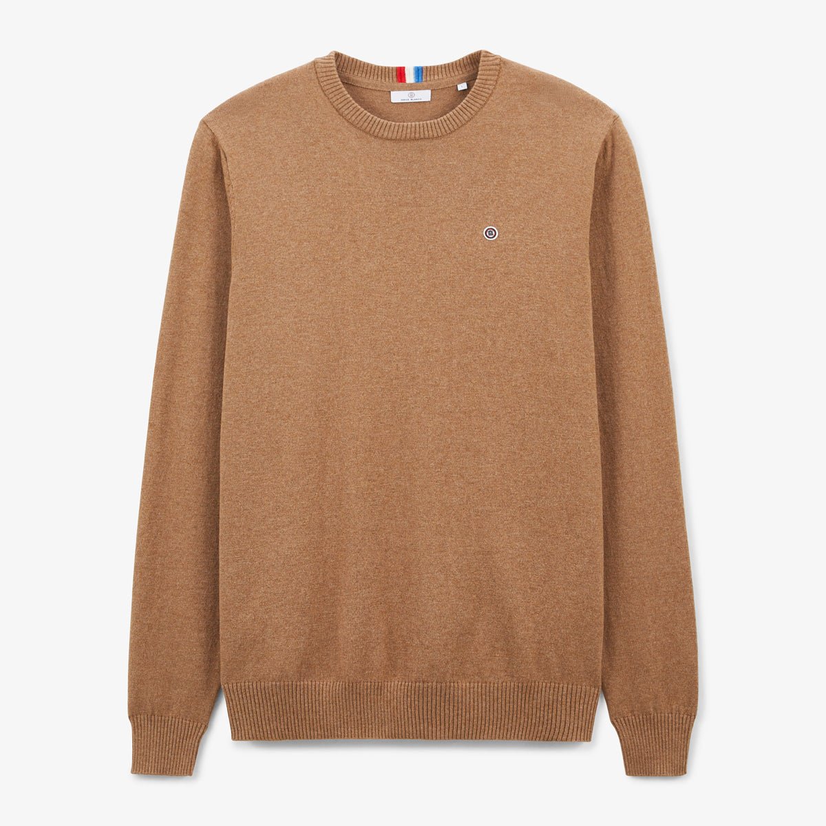 High-neck sweater SERGE BLANCO Brown