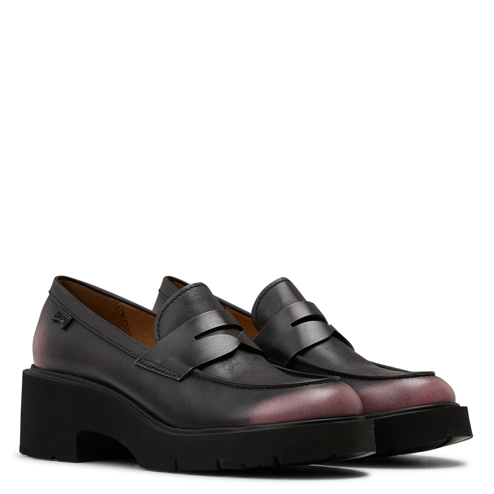 Mocassins en cuir CAMPER Multicolore