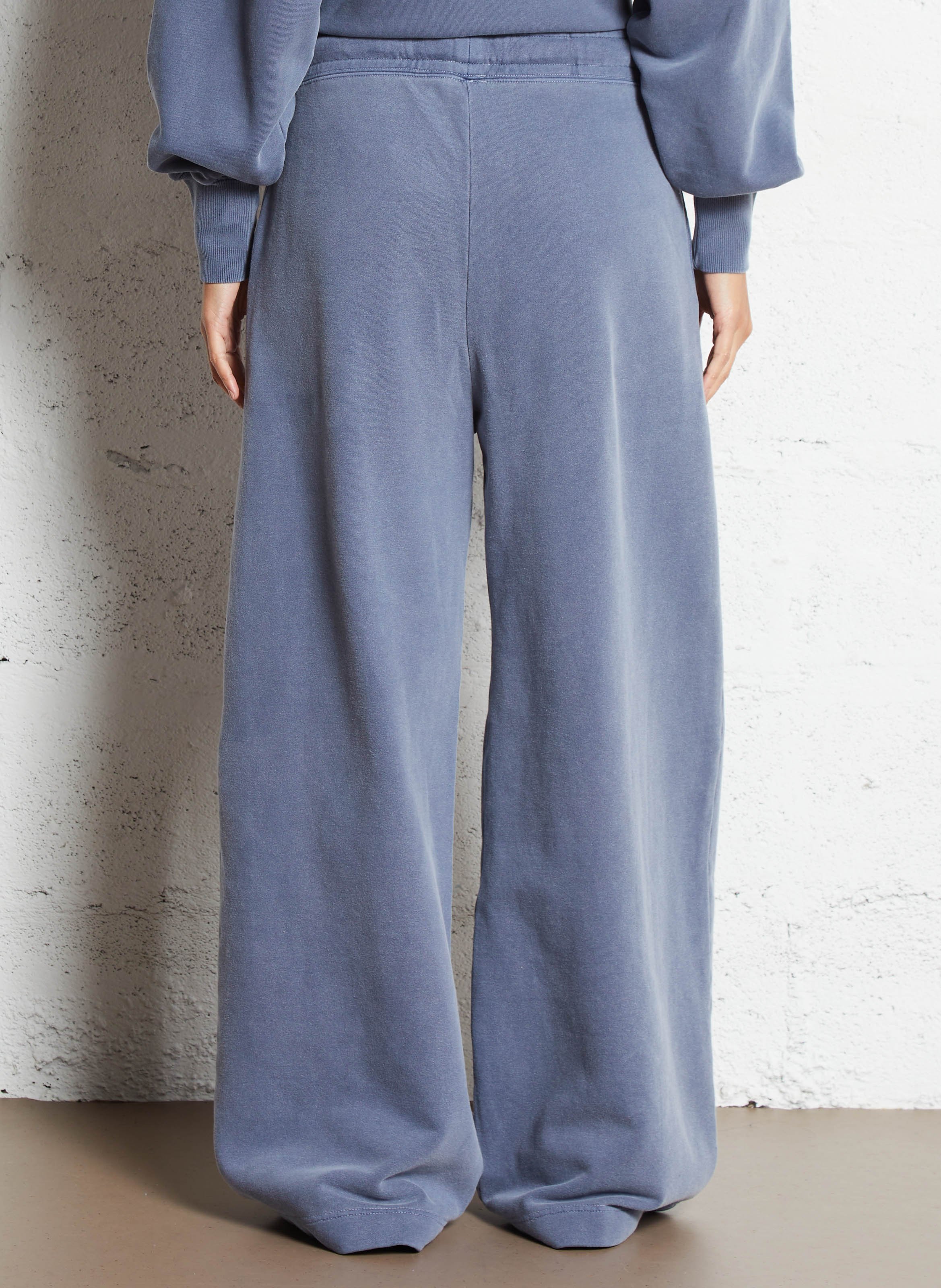 Wide cotton jogging pants NEWTONE Blue